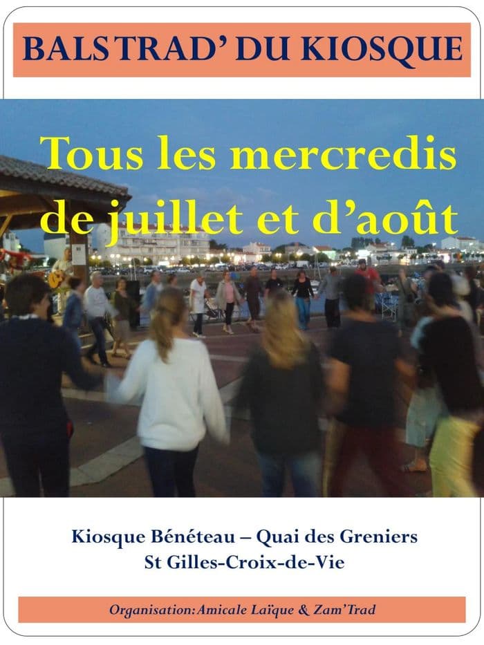 Affiche, Bal Trad' du Kiosque