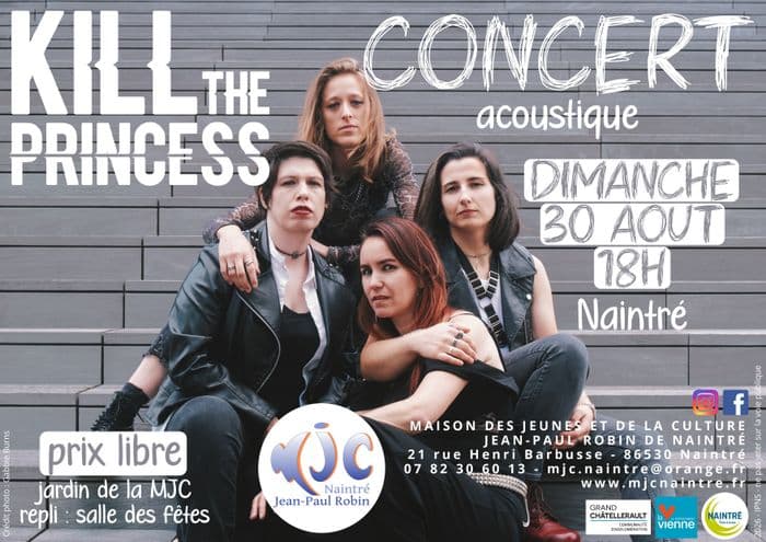Affiche, Concert "Kill The Princess" à la MJC