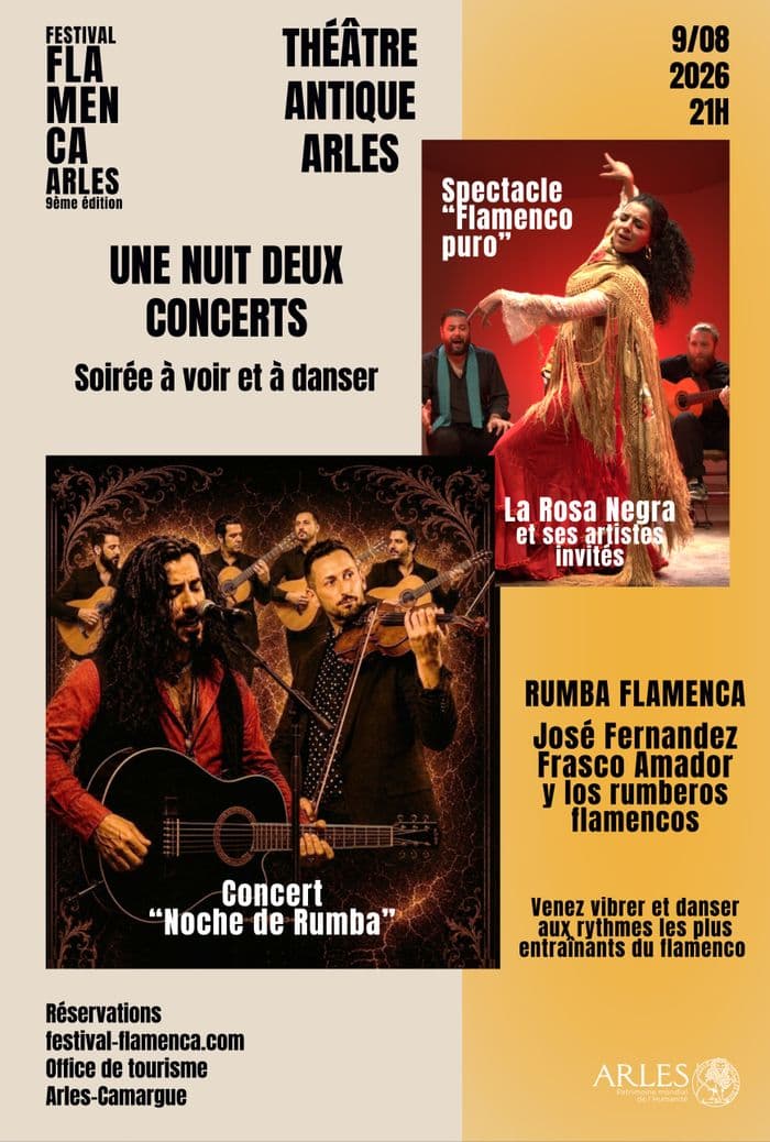 Affiche, FlamencA : Une nuit deux concerts