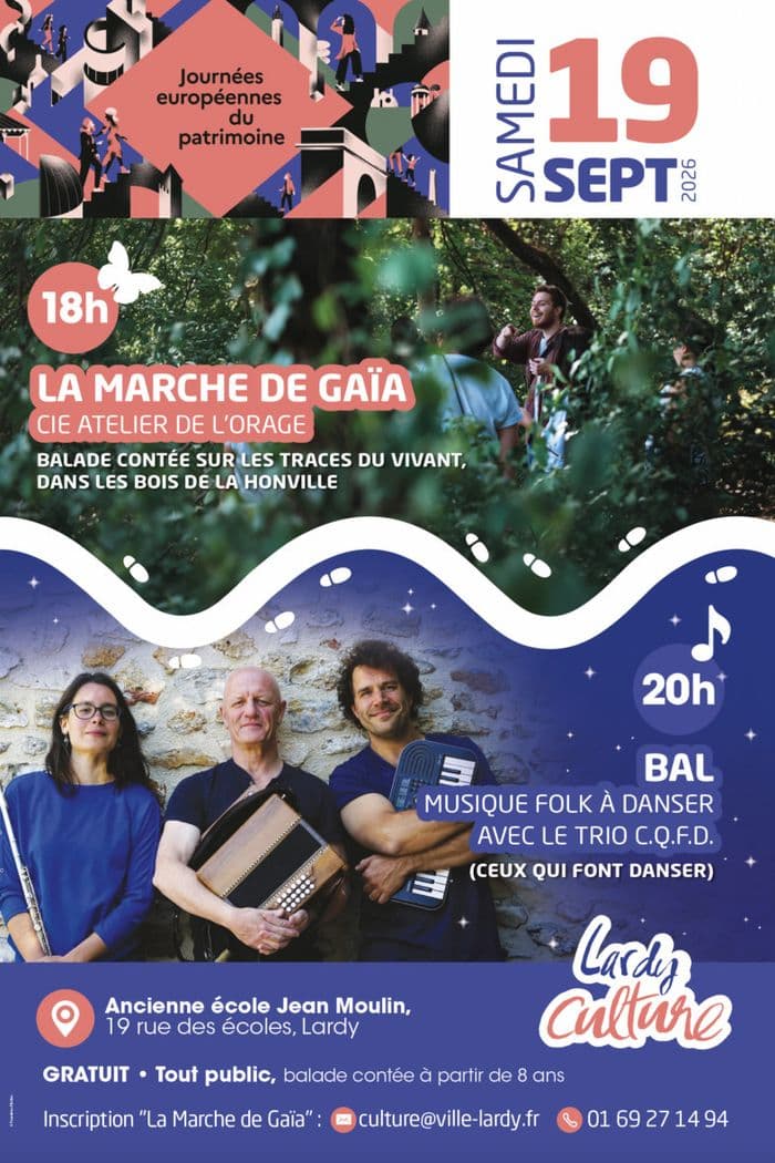 Affiche, Concert et bal traditionnels