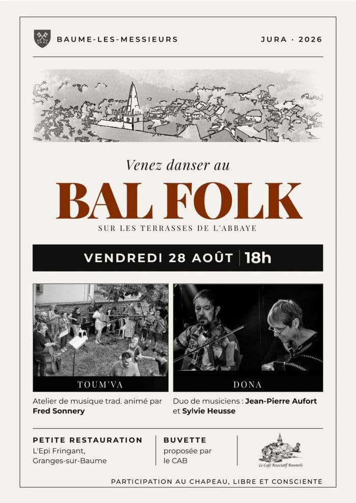 Affiche, bal folk