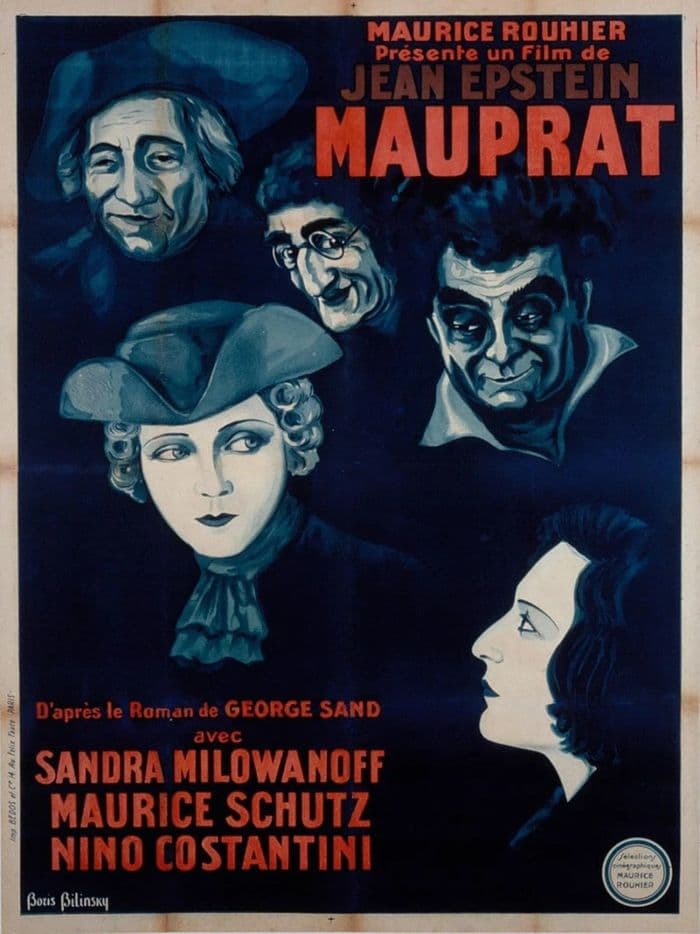 Affiche, Ciné-Concert Mauprat - avec Gilles Chabenat