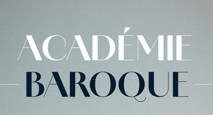 Affiche, Académie baroque - auditions publiques