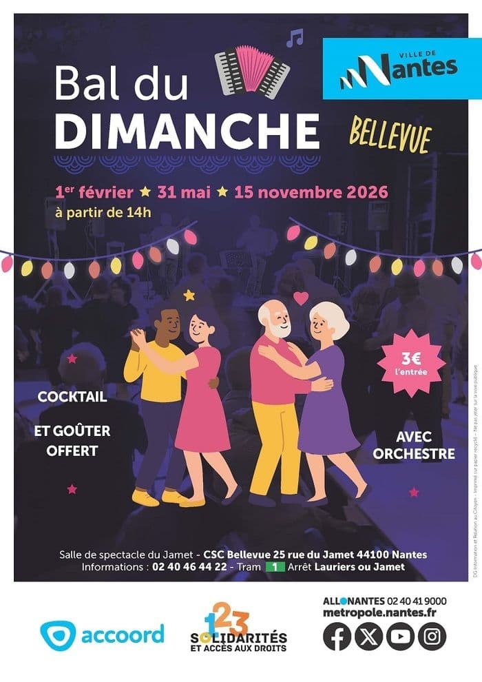 Affiche, Bal du Dimanche