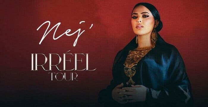 Affiche, Nej' - Irréel Tour