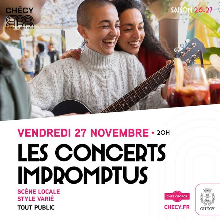 Affiche, Les Concerts Impromptus - Saison Culturelle 26/27