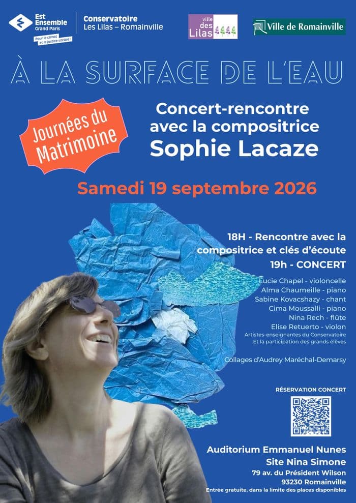 Affiche, À la surface de l'eau