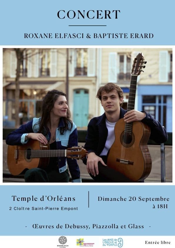 Affiche, Duo de guitares Roxane & Baptiste