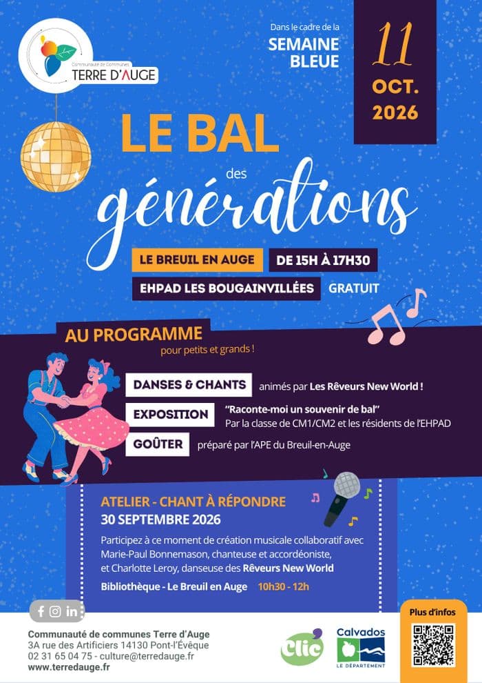 Affiche, Bal des générations
