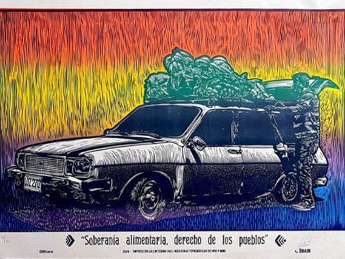 Affiche, Vernissage Somos la Linterna