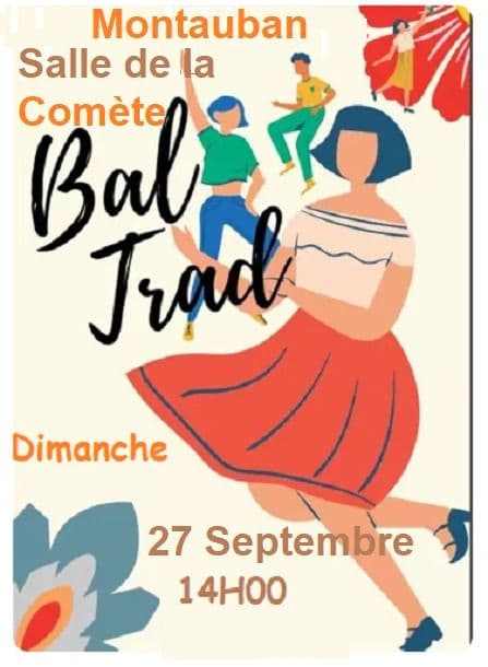 Affiche, Thé dansant Trad - Folk à Montauban