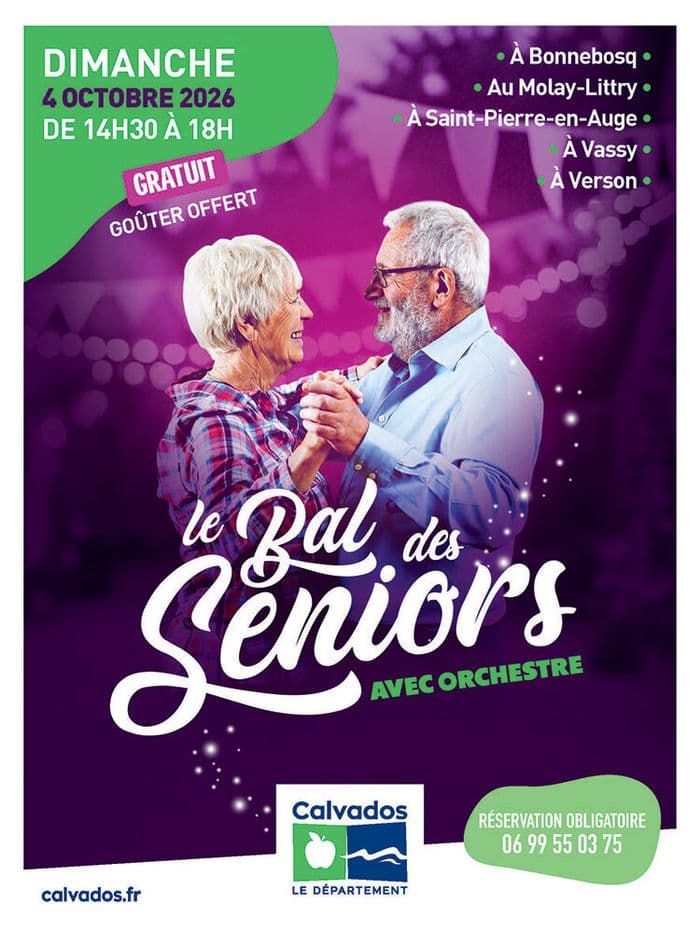 Affiche, Bal des seniors à Verson