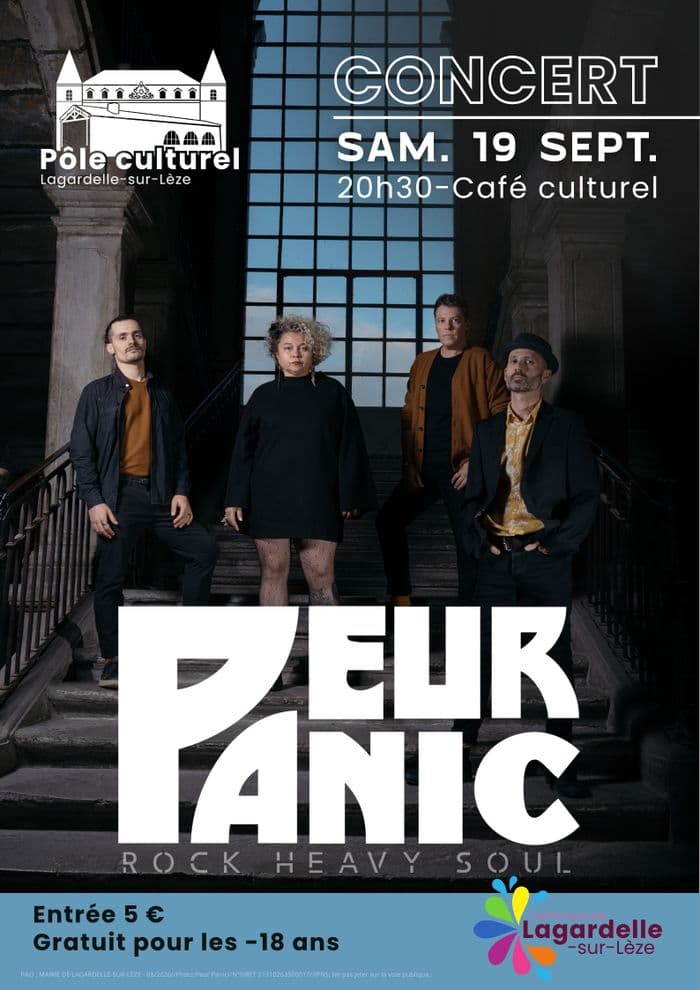 Affiche, Concert : Peur Panic
