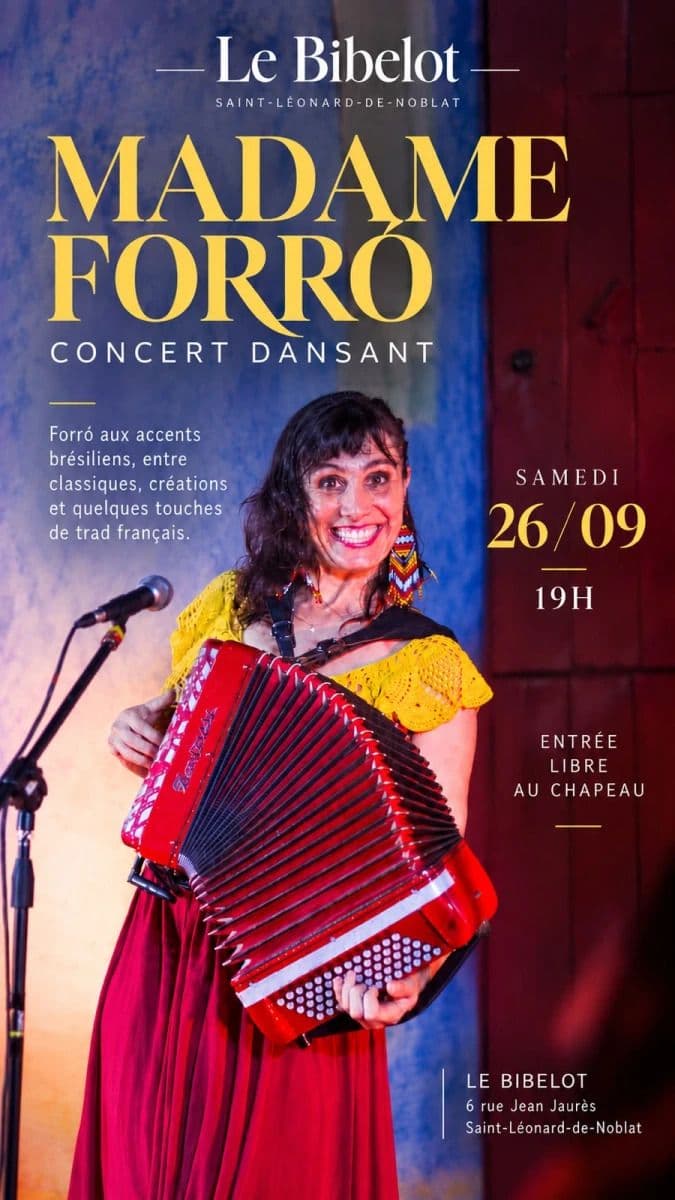 Affiche, Concert dansant