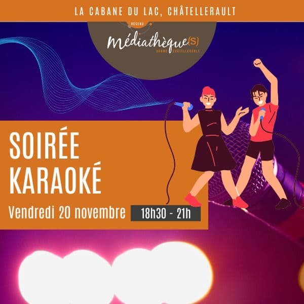 Affiche, Soirée karaoké
