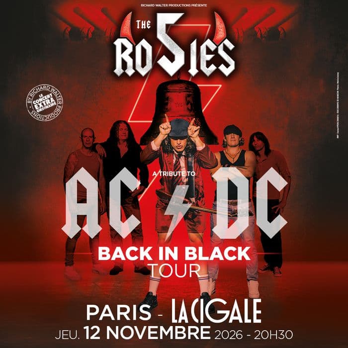 Affiche, The 5 Rosies, Tribute TO Acdc