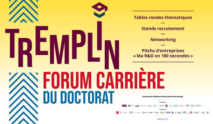 Affiche, Tremplin : le forum carrière du doctorat 2026 - 1re édition
