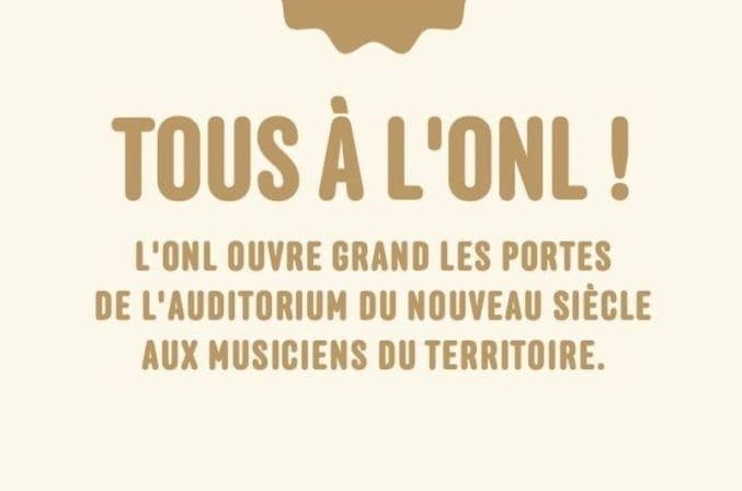 Affiche, Tous à l’ONL !