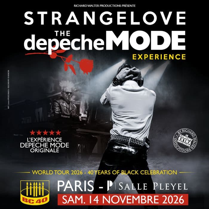 Affiche, Strangelove, the Depeche Mode Experience