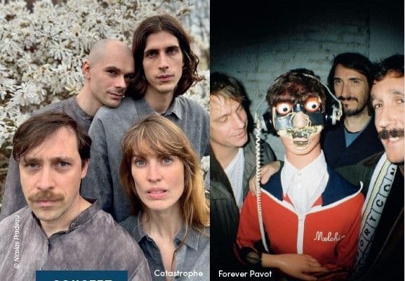 Affiche, Concert - Catastrophe + Forever Pavot