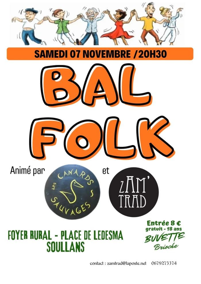 Affiche, Bal folk