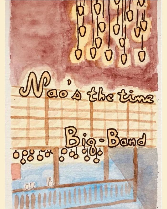 Affiche, Nao'S the Time BIG Band