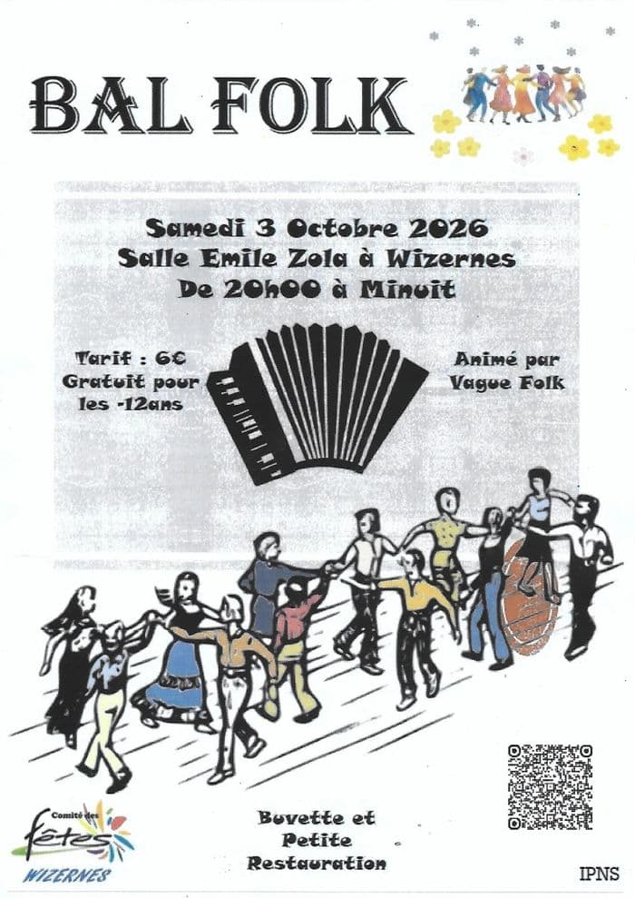 Affiche, bal folk