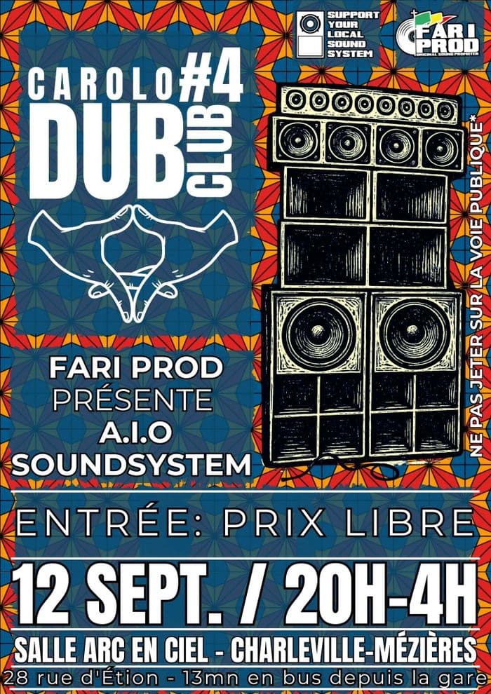 Affiche, Carolo dub club # 4