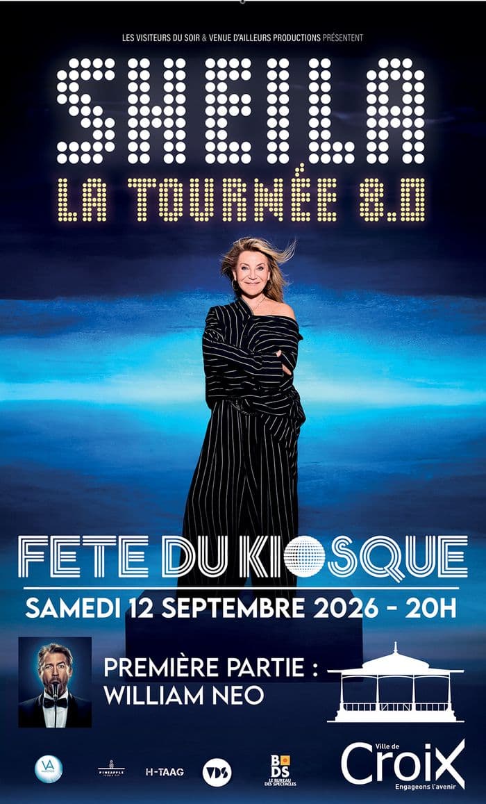 Affiche, Sheila à la Fête du Kiosque