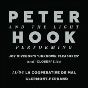 Affiche, Peter Hook & The Light: A Joy Division Celebration