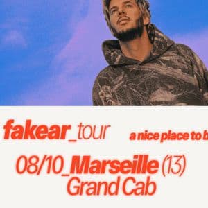 Affiche, Fakear @ Grand Cab