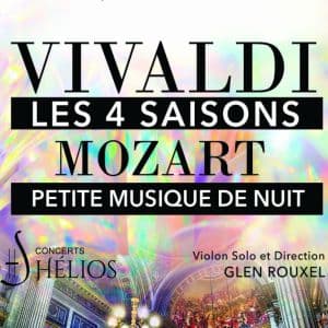 Affiche, Les 4 Saisons de Vivaldi Intégrale / Petite Musique de Nuit