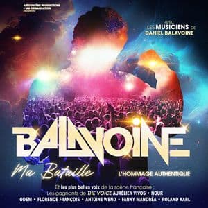 Affiche, Balavoine, MA Bataille