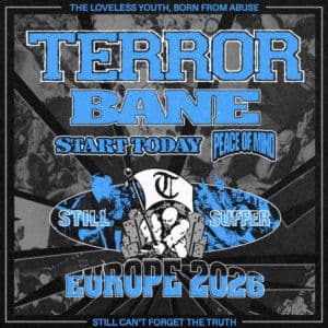 Affiche, Terror + Bane + Start Today + Peace of Mind