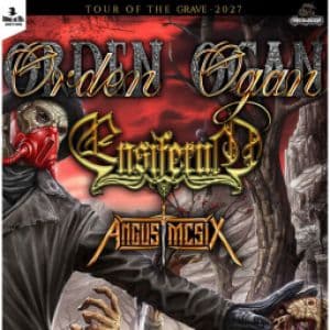 Affiche, Orden Ogan + Ensiferum + Angus Mcsix