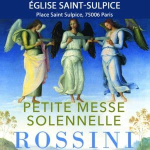 Affiche, Petite Messe Solennelle de Rossini