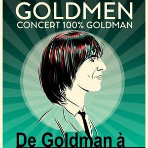 Affiche, Goldmen - Concert 100% Goldman