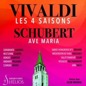Affiche, Les 4 Saisons de Vivaldi, Ave Maria et Célèbres Adagios