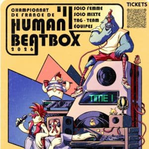Affiche, Finale du Championnat de France de BEATBOX