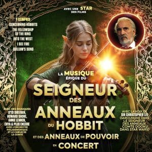 Affiche, Le Seigneur des Anneaux & le Hobbit