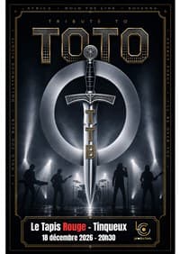 Affiche, Total Tribute Band : Hommage à Toto + 1ère partie : Jack Dimple
