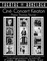 Affiche, Ciné Concert Buster Keaton