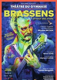 Affiche, Brassens, l'amour des mots
