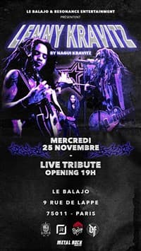 Affiche, Nagui Kravitz : Hommage à Lenny Kravitz