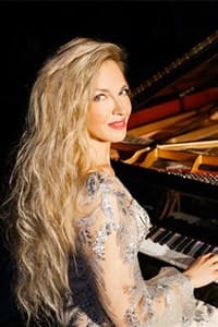 Affiche, Svetlana Smolina, piano : Schubert, Schumann, Chopin, Liszt...
