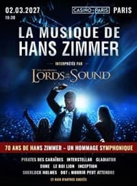 Affiche, La musique de Hans Zimmer