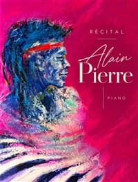 Affiche, Récital Alain Pierre