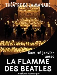 Affiche, La Flamme des Beatles