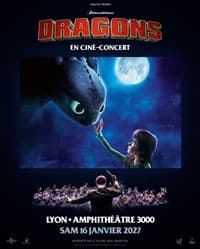 Affiche, Dragons en ciné-concert