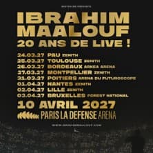 Affiche, Ibrahim Maalouf - 20 ans de Live !